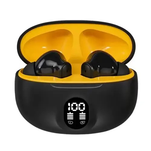 Professional Display Earbuds STEREO 895B Wireless Bluetooth Earbuds | Mic in-Ear Headphones with LED Display - Image 10